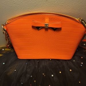Womens Fashion Coral Cross Body Purse